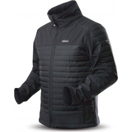 Pánská softshellová bunda TRIMM Sono černá (Velikost S, Barva grafit black)