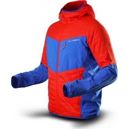 Pánská bunda TRIMM Zen oranžová/modrá (Velikost S, Barva orange/ jeans blue)