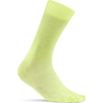 Cyklistické ponožky CRAFT Essence žluté (Velikost 34-36)