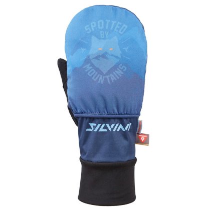 Primaloft rukavice SILVINI Montignoso modročerná (Velikost XS)