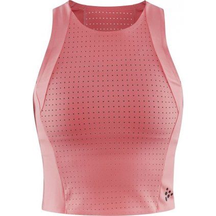 Dámský funkční top CRAFT Adv Hit Perforated červený (Velikost XS)