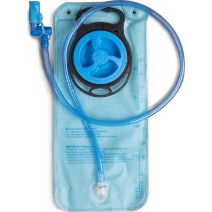 Vodní rezervoár TRIMM Omega 2L průhledný modrý (Velikost 2 l, Barva Transparent Blue)