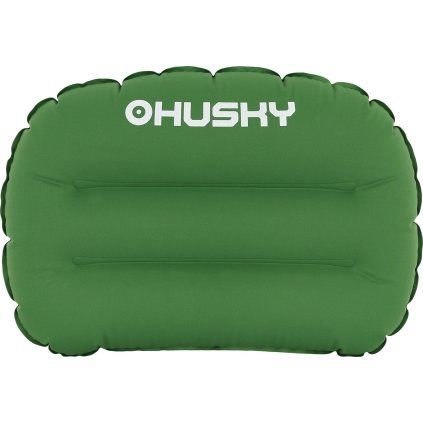 Cestovní nafukovací polštářek HUSKY Fort zelený (Velikost OneSize)