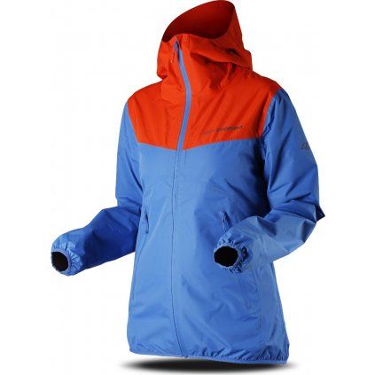 Dámská lehká bunda TRIMM Exped Lady modrá (Velikost XS, Barva jeans blue/ orange)