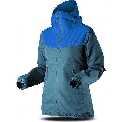 Dámská lehká bunda TRIMM Exped Lady šedá/modrá (Velikost XS, Barva dark lagoon/ jeans blue)