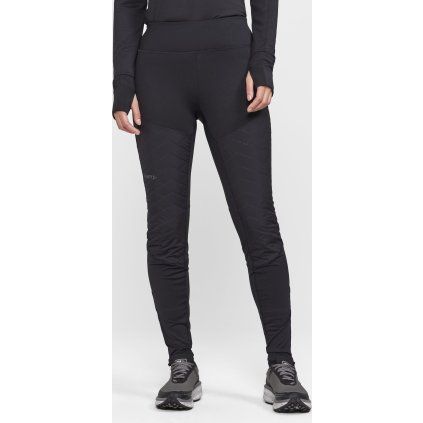 Dámské zateplené kalhoty CRAFT Adv Subz Tights 3 černé (Velikost XS)