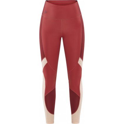 Dámské elastické kalhoty CRAFT Adv Hit Tights 2 červená (Velikost XS)