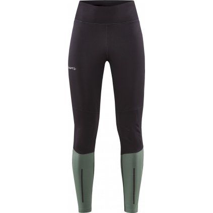 Dámské elastické kalhoty CRAFT Adv Essence Wind Tights šedé (Velikost XS)