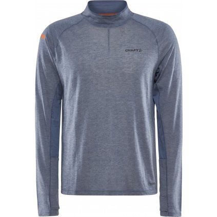 Pánské triko merino CRAFT Adv Subz Wool Ls 2 modré (Velikost S)