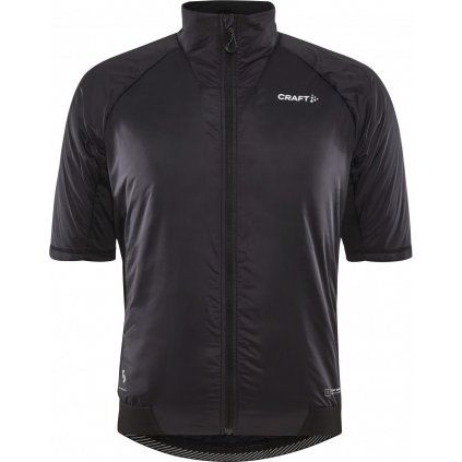 Pánská cyklobunda bez rukávů CRAFT Pro Gravel Subz Padded Ss černá (Velikost S)