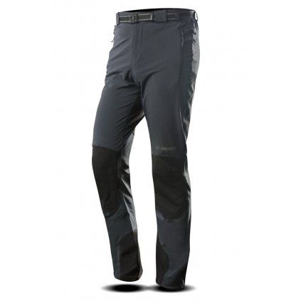 Pánské turistické kalhoty TRIMM Taipe černé (Velikost S, Barva grafit black/ black)