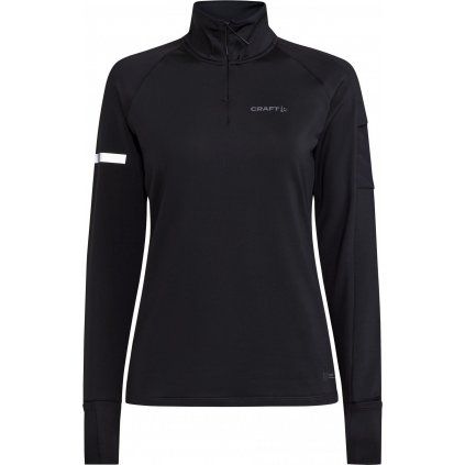 Dámské běžecké triko CRAFT Adv Subz Ls 2 černé (Velikost XS)