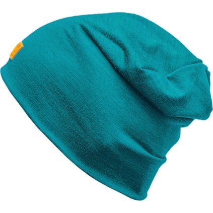 Unisex merino čepice PROGRESS Freebeanie modrá (Velikost UNI)