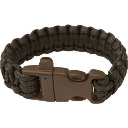 2367 ss00054 paracord naramek trojzubec pistalka cerny