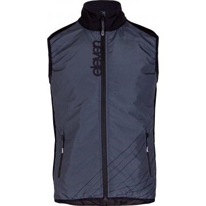 Pánská hybridní vesta ELEVEN Lumi Anthracite (Velikost 3XL)