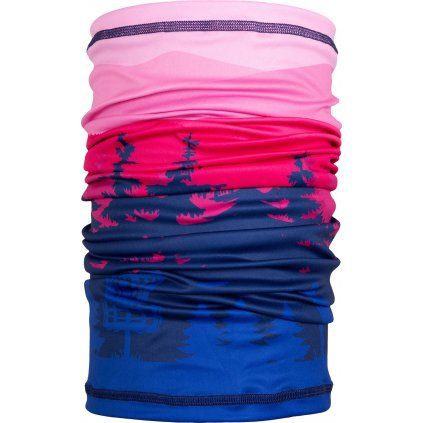 Multifunkční šátek ELEVEN Discgolf Pink (Velikost UNI)