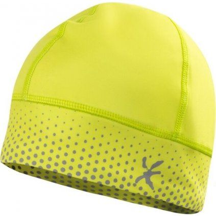 Unisex běžecká čepice KLIMATEX Mahr žlutá (Velikost S/M)