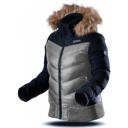 Dámská bunda TRIMM Justa black/platinum (Velikost XS, Barva black/platinum)
