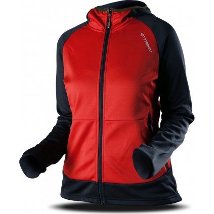 Dámská mikina TRIMM Oasis Lady red/dark navy (Velikost XS, Barva red/ dark navy)