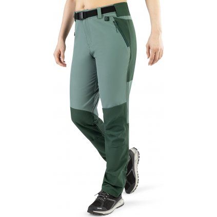 Dámské outdoorové kalhoty VIKING Sequoia tyrkysová (Velikost XS)