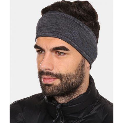 Unisex sportovní čelenka KILPI Hohe černá (Velikost UNI)