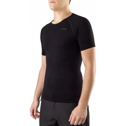 Pánské triko s krátkým rukávem VIKING Lockness T-Shirt černá (Velikost S)