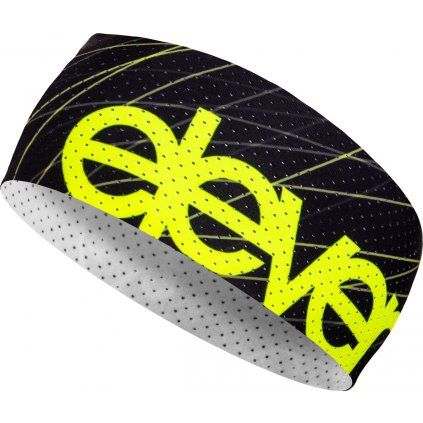 Dětská sportovní čelenka ELEVEN Air Lumi Black Kids (Velikost Dětská)