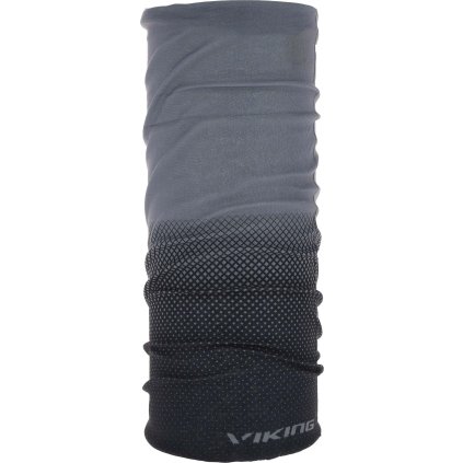 Funkční sportovní nákrčník VIKING 7552 Regular šedočerná (Velikost UNI)