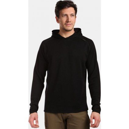 Pánský merino svetr KILPI Moseo černý (Velikost L)