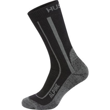 Unisex hřejivé ponožky HUSKY Alpine černé (Velikost M (36-40))