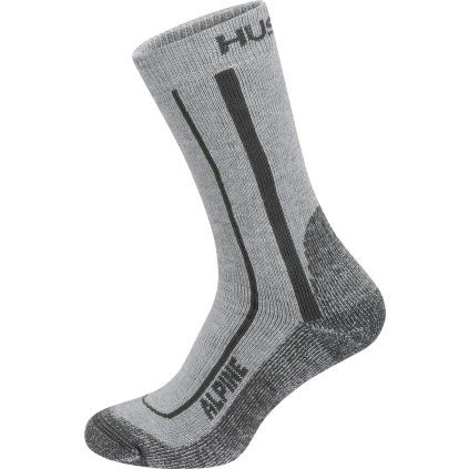 Unisex hřejivé ponožky HUSKY Alpine šedé (Velikost L (41-44))