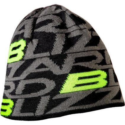 Merino čepice BLIZZARD Dragon cap černozelená (Velikost UNI)