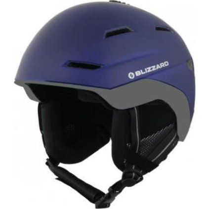 Lyžařská helma BLIZZARD Bormio matná modrá (Velikost 54/58 cm)