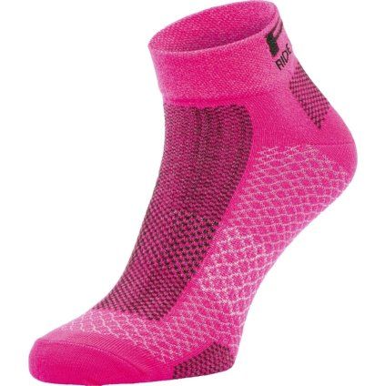 Cyklistické ponožky R2 Easy růžová (Velikost S (35 - 38))