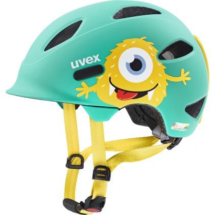 Dětská cyklistická helma UVEX Oyo Style Monster zelená (Velikost 46-50)