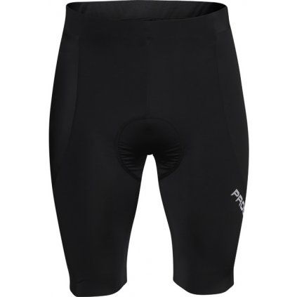Pánské cyklistické kraťasy PROGRESS Giro Shorts černé (Velikost M)
