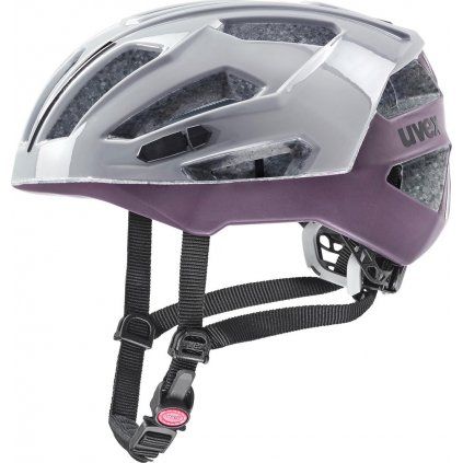 Cyklistická helma UVEX Gravel X šedá (Velikost 52-57)