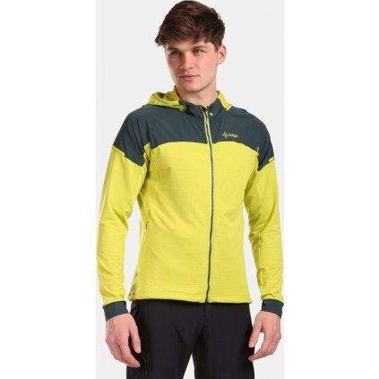 Pánská fleecová mikina KILPI Memphis zelená (Velikost 3XL)