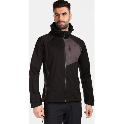 Pánská softshellová bunda KILPI Beltra černá (Velikost 3XL)