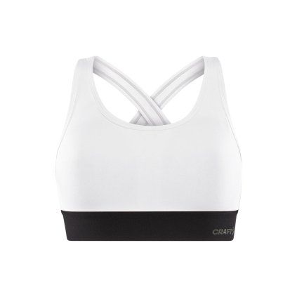 Dámská sportovní podprsenka CRAFT Training Padded - bílá (Velikost XS)