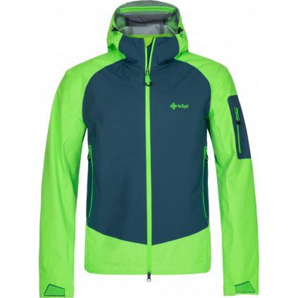 Pánská hybridní outdoorová bunda KILPI Lexay-m zelená (Velikost XS)