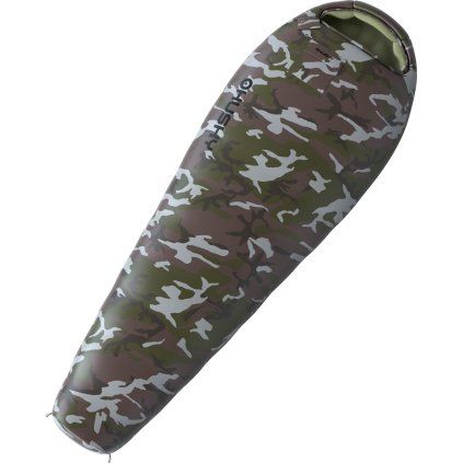Syntetický zimní spacák HUSKY Army zelený (Velikost OneSize)