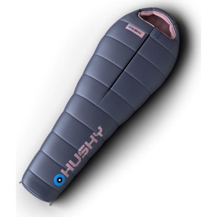 Syntetický zimní dámský spacák HUSKY Anapurna Ladies blue (Velikost OneSize)