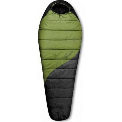 Spacák TRIMM Balance wide khaki/ dark grey (Velikost 195 cm, Orientace zipu Pravý, Barva khaki/ dark grey)