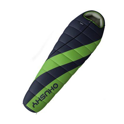 Syntetický třísezónní spacák HUSKY Espace -5°C zeleý (Velikost OneSize)