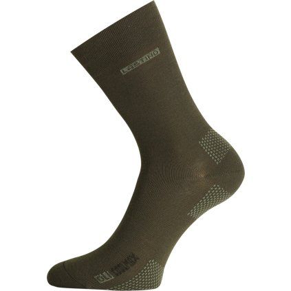 Funkční ponožky LASTING Oli zelené (Velikost XL)