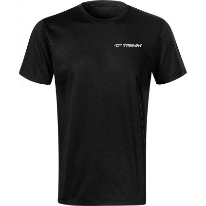 Pánské funkční tričko Change black melange (Velikost S, Barva black melange)