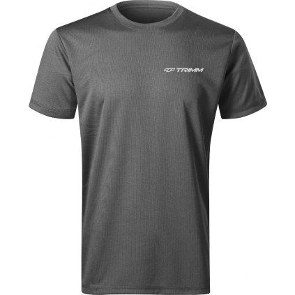 Pánské funkční tričko TRIMM Change grey melange (Velikost S, Barva grey melange)