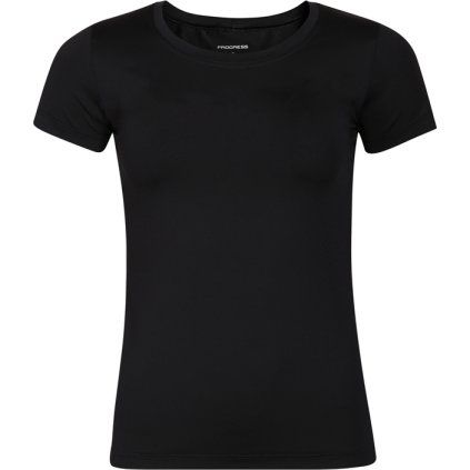 Dámské sportovní tričko PROGRESS Original Active černé (Velikost S)