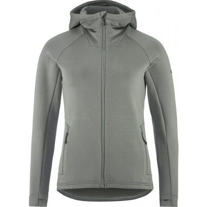Dámská fleecová mikina CRAFT ADV Explore Power Fleece Hood - zelená (Velikost XS)
